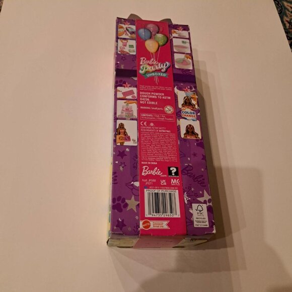 Barbie Party Unboxed Pet Birthday Series Doll Accessories, Shimmerin' Hearts NEW - Picture 2 of 2